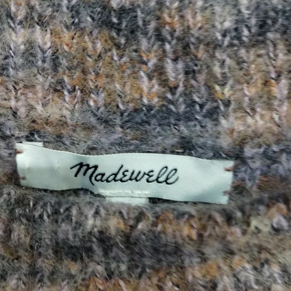 Madewell Women's Space-Dyed Eaton Puff Wool Blend Sweater size XL‎ Cozy Romantic - Picture 8 of 8